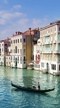 Descargar la imagen Paisaje,Ciudades,Agua,Barcos,Venecia para celular gratis.