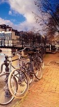 Descargar la imagen Bicicletas,Transporte,Paisaje,Ciudades,Calles para celular gratis.