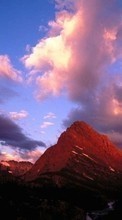 Paisaje,Cielo,Montañas,Nubes para HTC Explorer