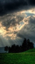 Montañas,Nubes,Paisaje para Sony Ericsson P1