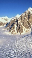 Descargar la imagen Montañas,Paisaje,Nieve para celular gratis.