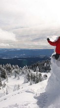 Descargar la imagen Deportes,Montañas,Nieve,Snowboarding para celular gratis.