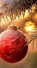 Descargar la imagen Vacaciones,Año Nuevo,Juguetes,Nieve,Navidad para celular gratis.