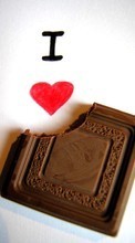 Descargar la imagen 128x160 Comida,Chocolate,Amor para celular gratis.