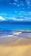 Nubes,Ondas,Playa,Paisaje,Cielo,Mar para LG G Pad 10.1 V700