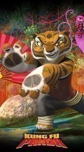 Descargar la imagen Dibujos animados,Kung Fu Panda,Tigres para celular gratis.
