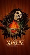 Descargar la imagen Música,Imágenes,Bob Marley para celular gratis.