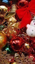 Descargar la imagen 1024x768 Navidad,Muñeco de nieve,Vacaciones,Año Nuevo,Decoraciones para celular gratis.