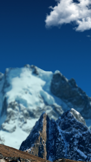 Descargar los fondos de pantalla animados Montañas altas  para teléfonos y tabletas Android gratis.