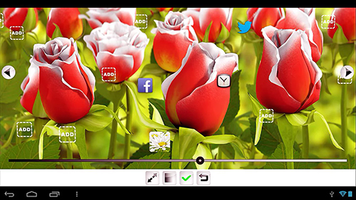 Mi flor 3D  - descargar los fondos de pantalla animados gratis para el teléfono Android.