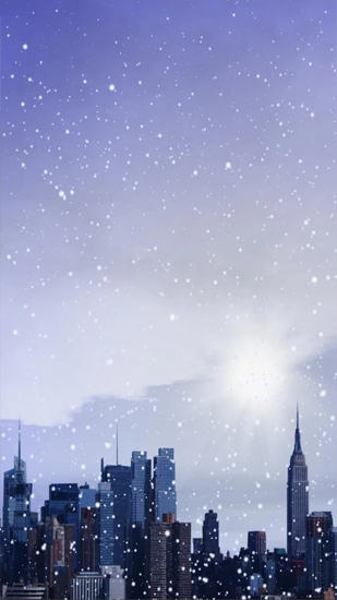 Ciudades de invierno  - descargar los fondos de pantalla animados Tiempo gratis para el teléfono Android.