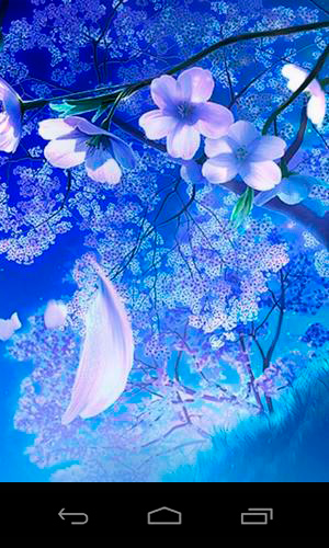 Sakura mágica 3D - descargar los fondos de pantalla animados Plantas gratis para el teléfono Android.