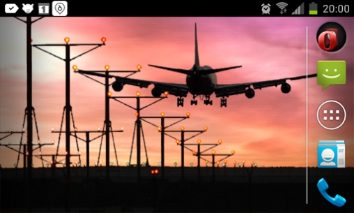 Aviones - descargar los fondos de pantalla animados Paisaje gratis para el teléfono Android.