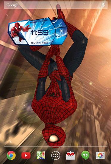 Sorprendente hombre araña 2 - descargar los fondos de pantalla animados gratis para el teléfono Android 4.1.
