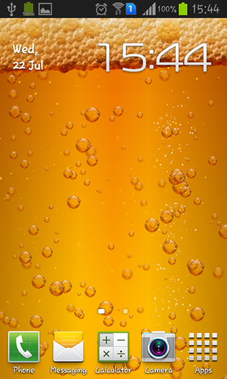 Cerveza  - descargar los fondos de pantalla animados gratis para el teléfono Android 4.0.3.