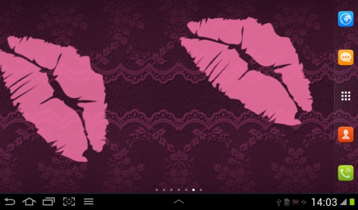 Negro y rosa  - descargar los fondos de pantalla animados Vector gratis para el teléfono Android.