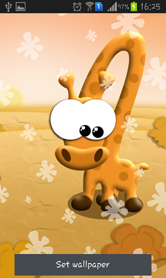Mascotas Blicky - descargar los fondos de pantalla animados gratis para el teléfono Android 4.1.2.