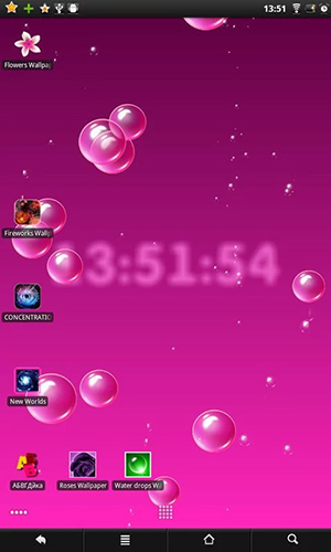 Descargar  Burbujas y relojes   - los fondos gratis de pantalla para Android en el escritorio. 