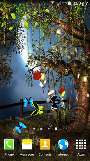 Descargar los fondos de pantalla animados Mariposa: Naturaleza  para teléfonos y tabletas Android gratis.