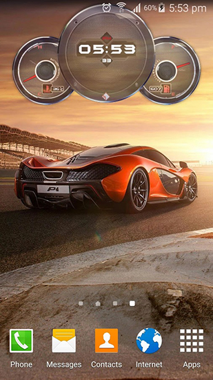 Relojes de coches  - descargar los fondos de pantalla animados Automóvil gratis para el teléfono Android.