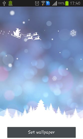 Descargar los fondos de pantalla animados Sueño de Navidad  para teléfonos y tabletas Android gratis.