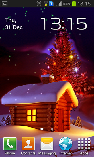 Descargar los fondos de pantalla animados Navidad HD para teléfonos y tabletas Android gratis.
