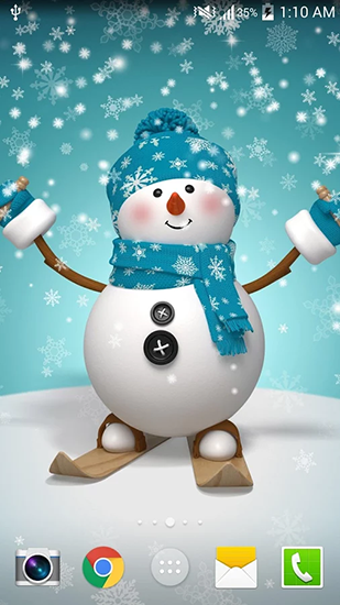 Navidad HD - descargar los fondos de pantalla animados gratis para el teléfono Android 4.4.2.
