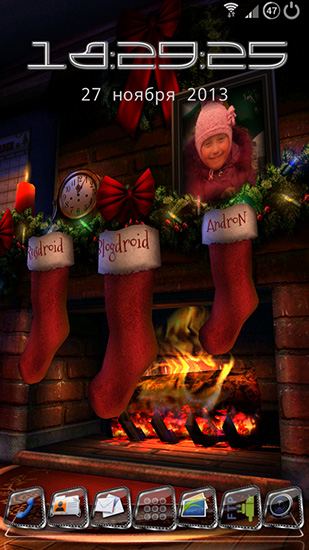 Navidad HD - descargar los fondos de pantalla animados Vacaciones gratis para el teléfono Android.