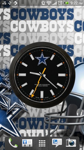 Dallas Cowboys: Reloj - descargar los fondos de pantalla animados Deportes gratis para el teléfono Android.