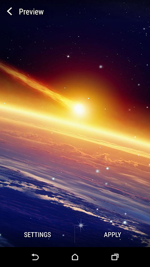 Tierra y cosmos  - descargar los fondos de pantalla animados Espacio gratis para el teléfono Android.