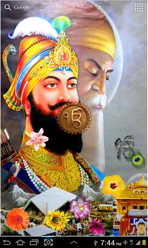 Descargar los fondos de pantalla animados Guru Gobind Singh Ji para teléfonos y tabletas Android gratis.