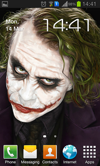 Descargar los fondos de pantalla animados Joker para teléfonos y tabletas Android gratis.