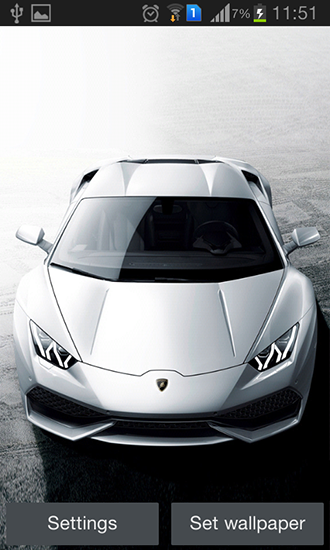 Lamborghini - descargar los fondos de pantalla animados gratis para el teléfono Android 4.4.4.