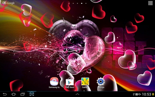 Descargar los fondos de pantalla animados Amor para teléfonos y tabletas Android gratis.