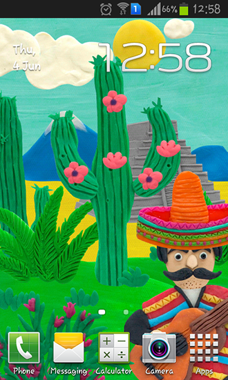 México por Kolesov y Mikhaylov - descargar los fondos de pantalla animados gratis para el teléfono Android 6.0.