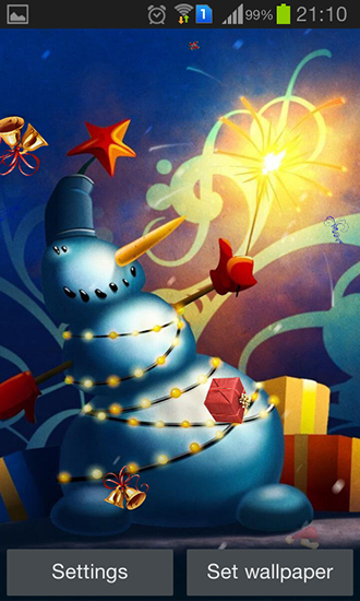 Nochevieja - descargar los fondos de pantalla animados Vacaciones gratis para el teléfono Android.