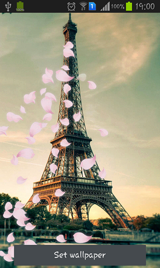 París: Torre de Eiffel - descargar los fondos de pantalla animados gratis para el teléfono Android 1.1.