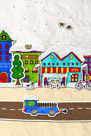 Ciudad de papel - descargar los fondos de pantalla animados Fantasía gratis para el teléfono Android.