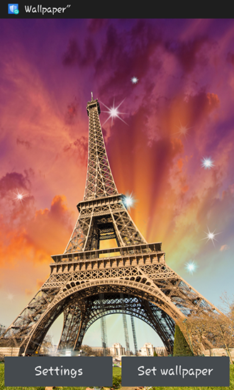 París  - descargar los fondos de pantalla animados gratis para el teléfono Android 7.0.