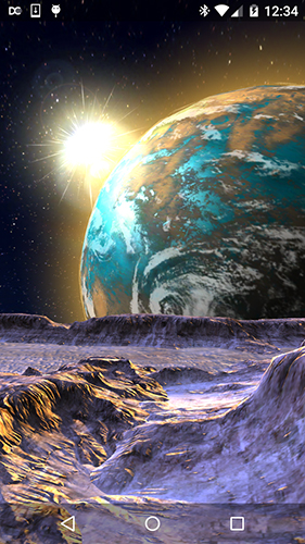 Planeta X 3D  - descargar los fondos de pantalla animados Espacio gratis para el teléfono Android.