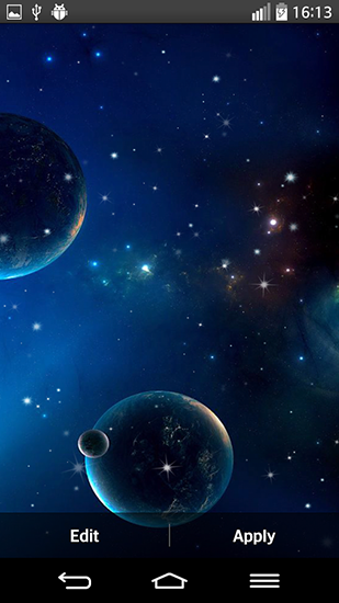 Planetas  - descargar los fondos de pantalla animados Espacio gratis para el teléfono Android.
