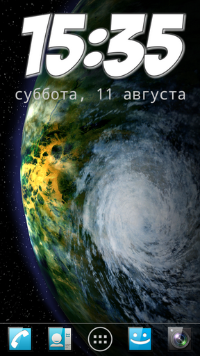 Planetas - descargar los fondos de pantalla animados Espacio gratis para el teléfono Android.