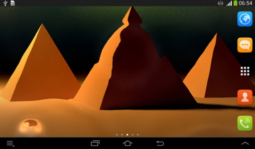 Descargar los fondos de pantalla animados Pirámides  para teléfonos y tabletas Android gratis.