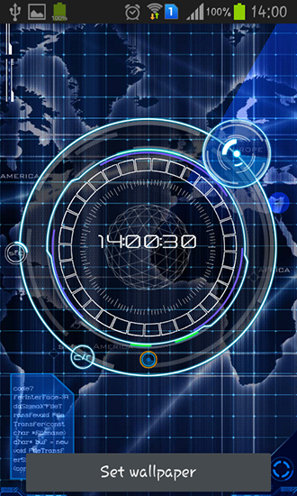 Radar: Relojes análogos - descargar los fondos de pantalla animados gratis para el teléfono Android 5.1.