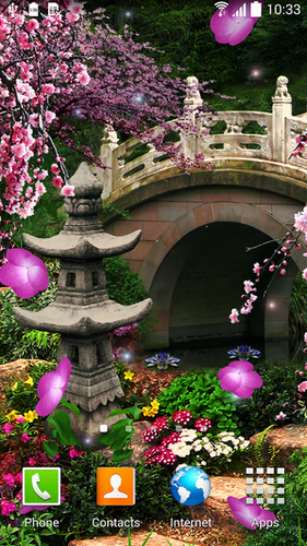 Sakura - descargar los fondos de pantalla animados Plantas gratis para el teléfono Android.