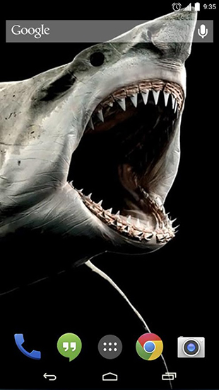 Tiburón 3D - descargar los fondos de pantalla animados Animales gratis para el teléfono Android.