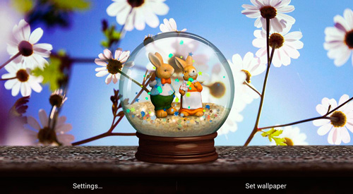 Globo de primavera - descargar los fondos de pantalla animados Plantas gratis para el teléfono Android.
