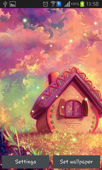 Dulce hogar - descargar los fondos de pantalla animados Fantasía gratis para el teléfono Android.