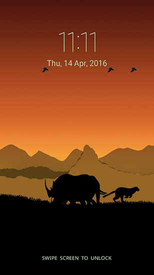 Animales salvajes  - descargar los fondos de pantalla animados Vector gratis para el teléfono Android.