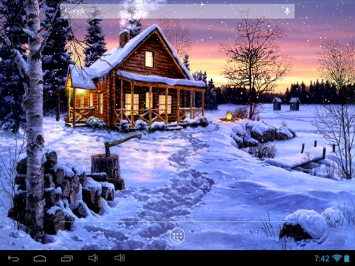 Fiesta de invierno - descargar los fondos de pantalla animados gratis para el teléfono Android 4.4.4.